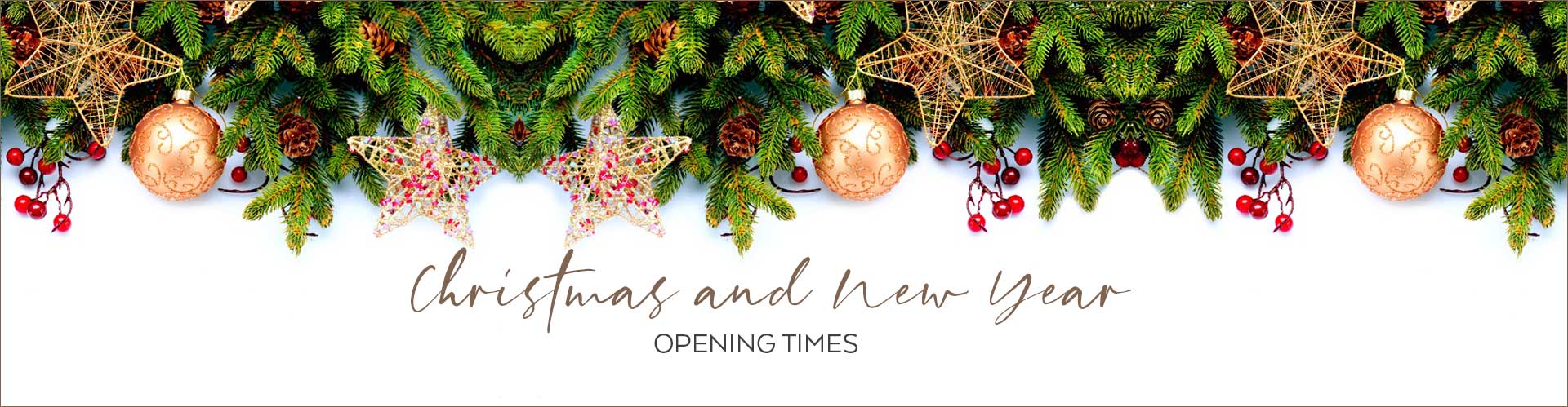 Christmas and New Year Opening Times Southampton Salon