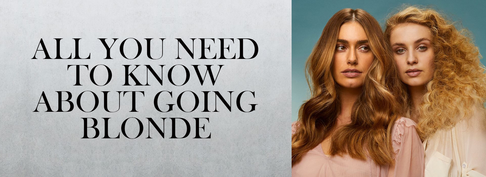 All You Need To Know About Going Blonde
